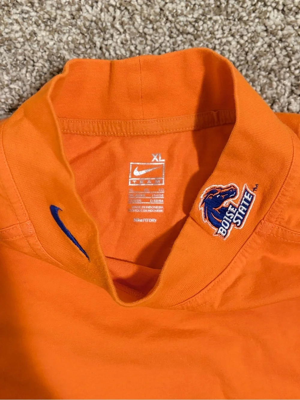 VINTAGE NIKE BOISE STATE PERFORMANCE LONG SLEEVE
